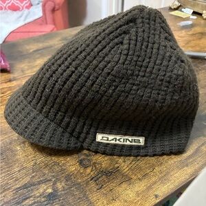 Dakine Dark Brown Waffle Knit Hat